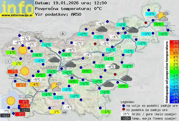 Trenutno vreme Vrhnika