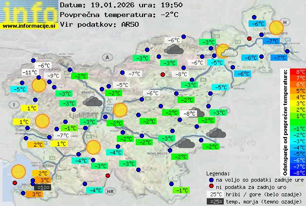 Trenutno vreme Kranjska Gora