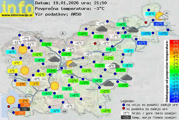 Trenutno vreme Radovljica