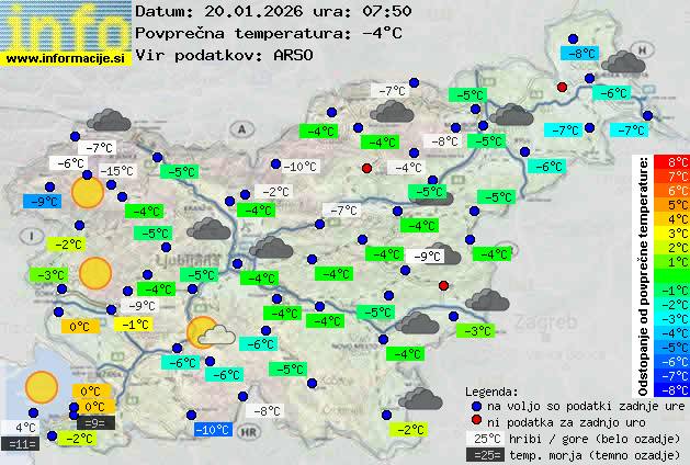 Trenutno vreme Rogaška Slatina