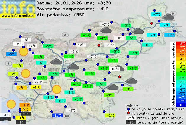 Trenutno vreme Novo mesto