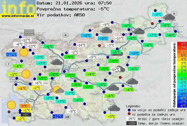 Trenutno vreme Krško