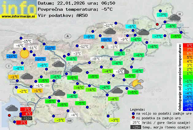 Trenutno vreme Sežana