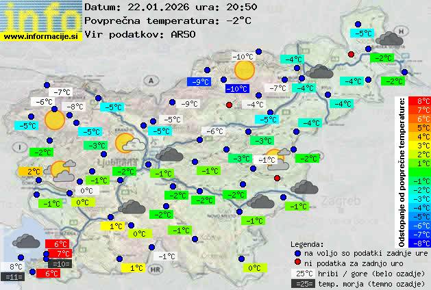 Trenutno vreme Logatec