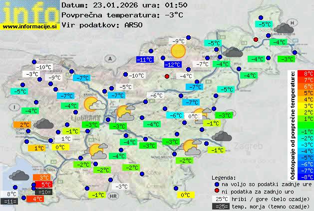 Trenutno vreme Kamnik