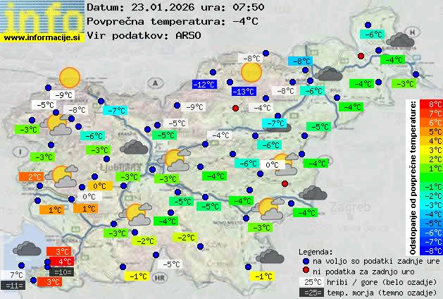 Trenutno vreme Kranj