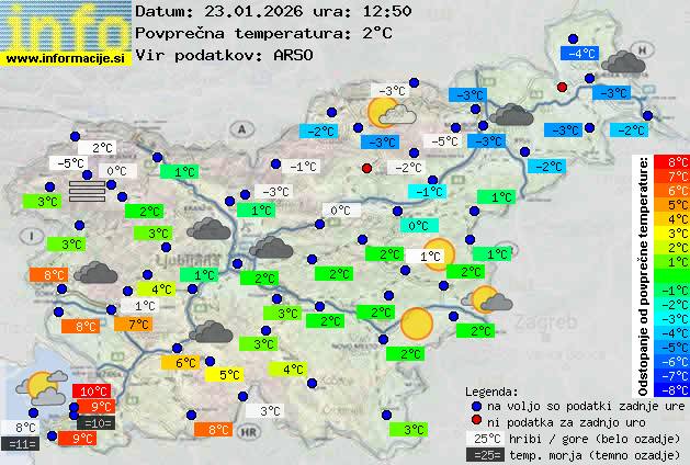 Trenutno vreme Vrhnika