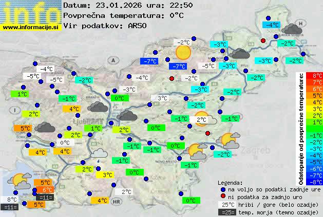 Trenutno vreme Kranjska Gora