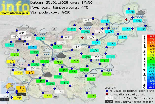 Trenutno vreme Koper