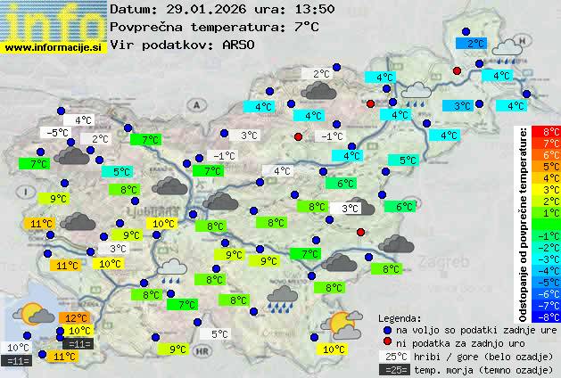 Trenutno vreme Murska Sobota