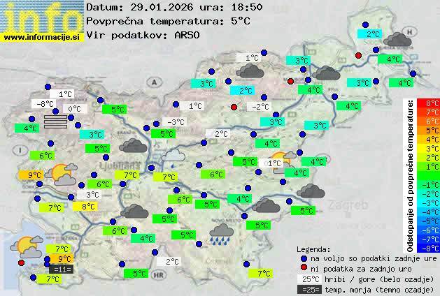 Trenutno vreme Koper