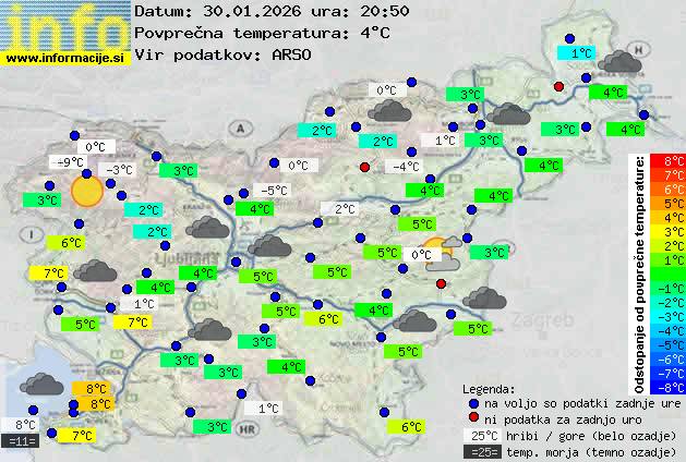 Trenutno vreme Kranj