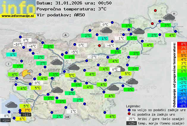 Trenutno vreme Celje