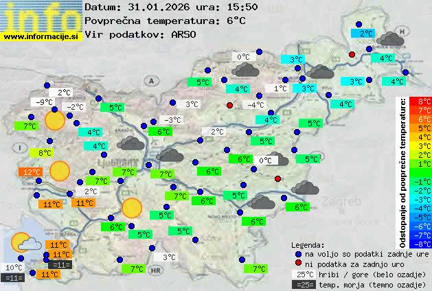 Trenutno vreme Izola