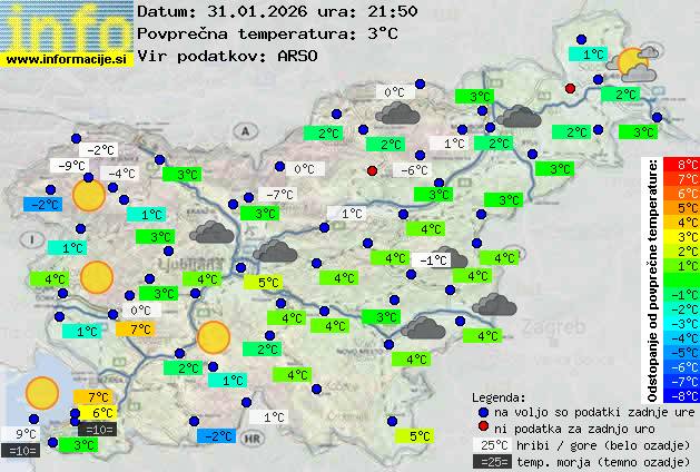 Trenutno vreme Lendava