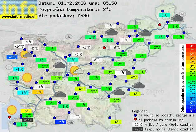 Trenutno vreme Vrhnika