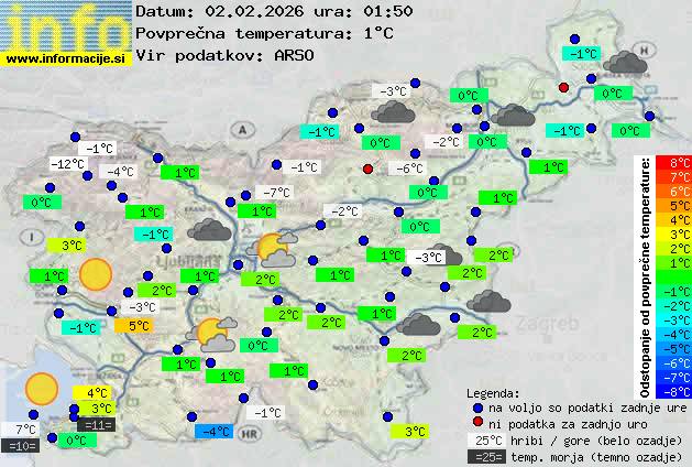 Trenutno vreme Vrhnika