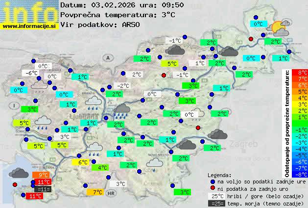 Trenutno vreme Lendava