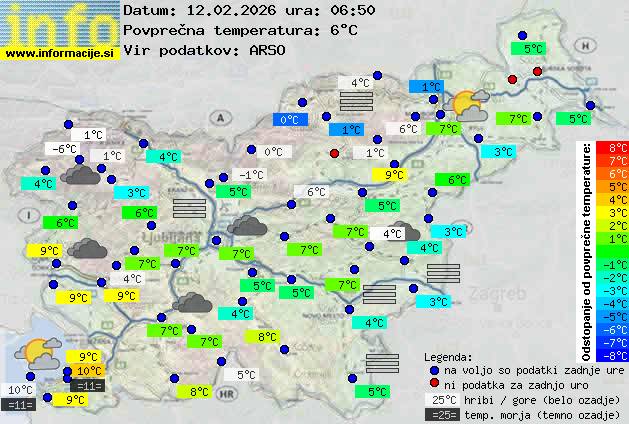 Trenutno vreme Slovenj Gradec