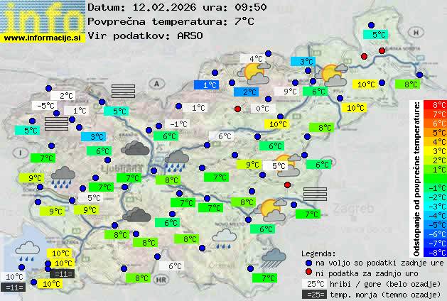 Trenutno vreme Murska Sobota