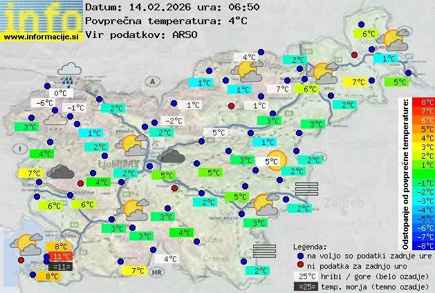 Trenutno vreme Slovenj Gradec