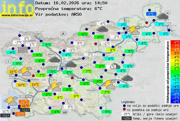 Trenutno vreme Brežice