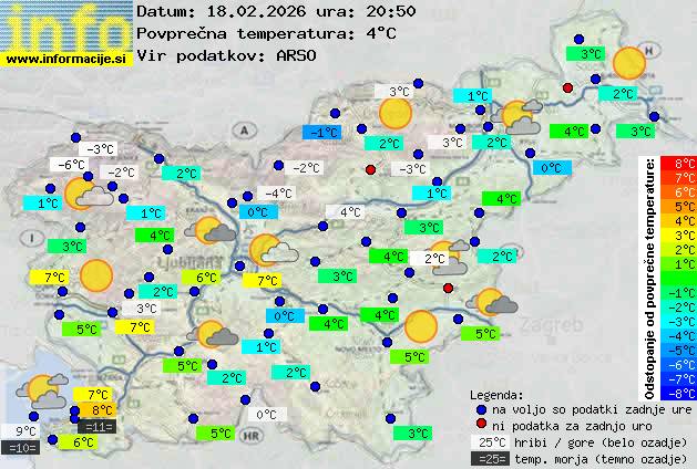 Trenutno vreme Logatec
