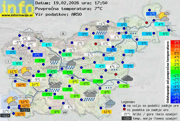 Trenutno vreme Logatec