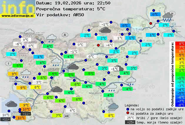 Trenutno vreme Murska Sobota