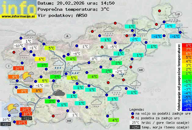 Trenutno vreme Škofja Loka