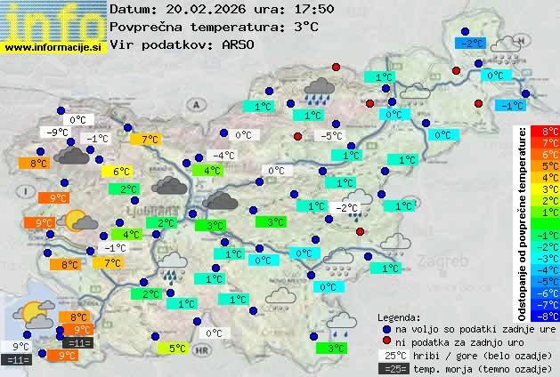 Trenutno vreme Kranjska Gora