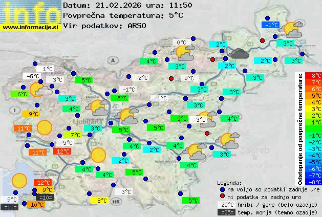Trenutno vreme Trbovlje