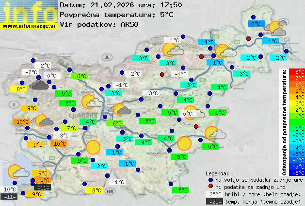 Trenutno vreme Ljutomer