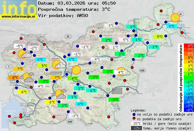 Trenutno vreme Kranj