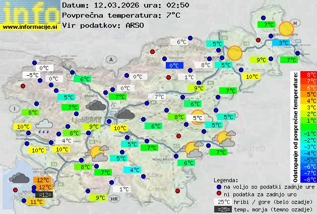 Trenutno vreme Vrhnika