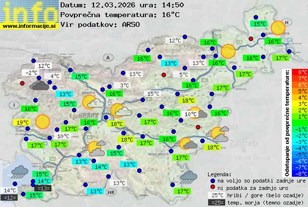 Trenutno vreme Kranjska Gora