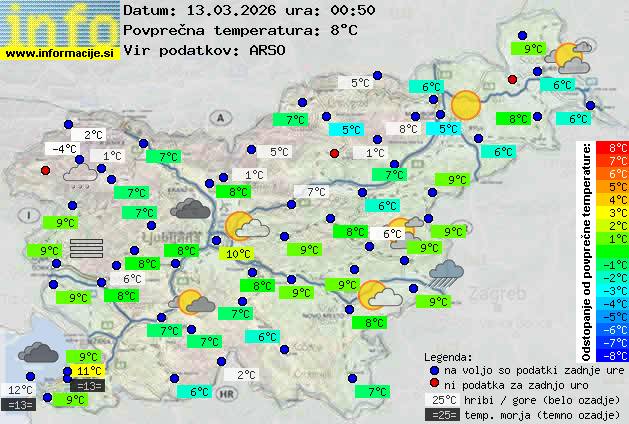 Trenutno vreme Ravne na Koroškem