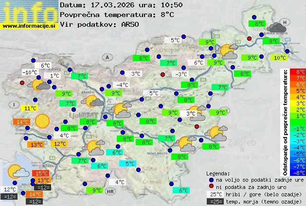 Trenutno vreme Izola