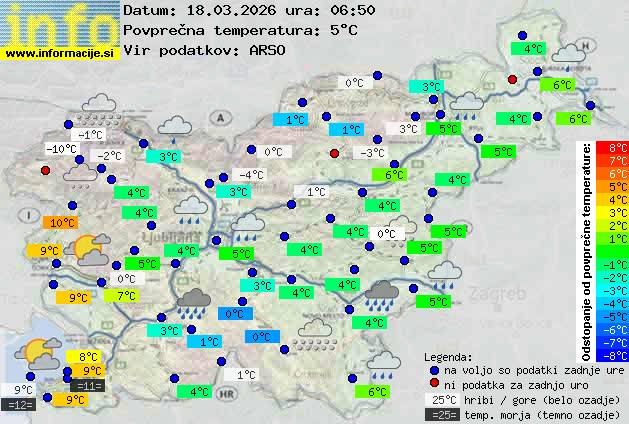 Trenutno vreme Murska Sobota