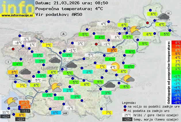 Trenutno vreme Logatec