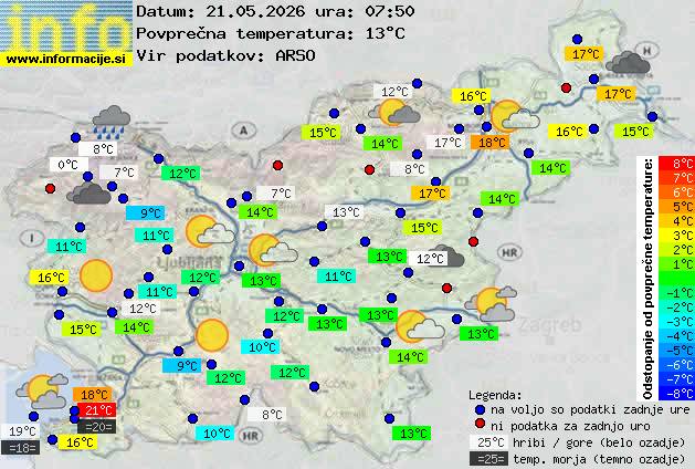 Trenutno vreme Ravne na Koroškem