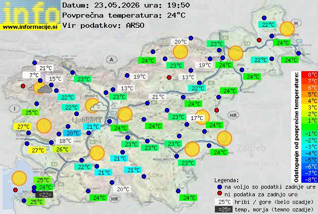 Trenutno vreme Velenje