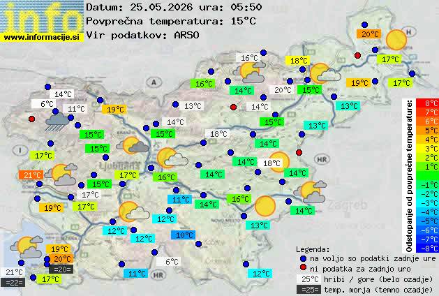 Trenutno vreme Maribor
