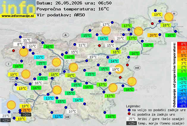 Trenutno vreme Trbovlje