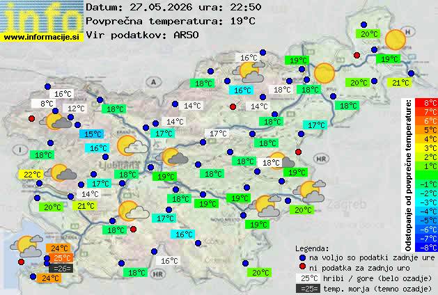 Trenutno vreme Bled