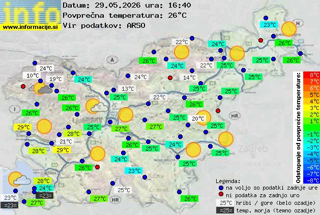 Trenutno vreme Murska Sobota