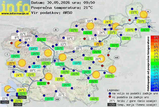 Trenutno vreme Kranj