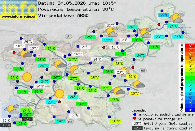 Trenutno vreme Radovljica