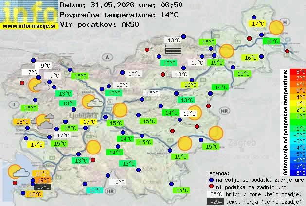 Trenutno vreme Kranj