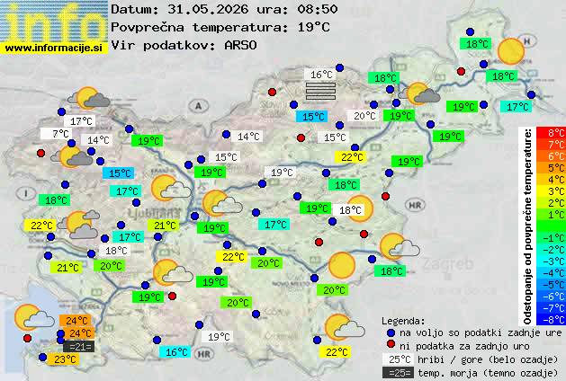 Trenutno vreme 